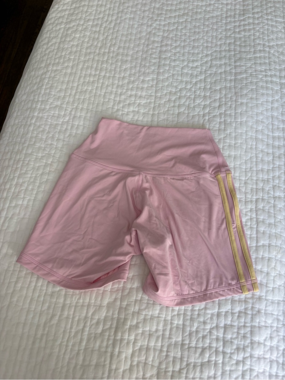 SET Active Pink breathe Duo Stripe Shorts in Taffy - Picture 4 of 4
